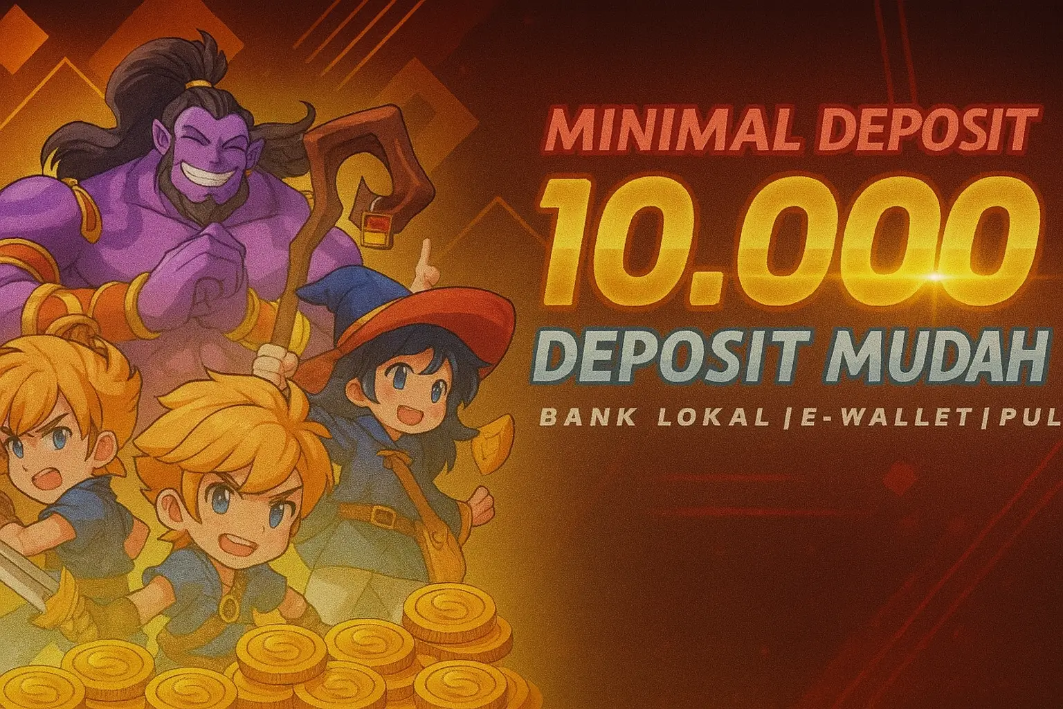 Bonus cashback dan rollingan setiap minggu